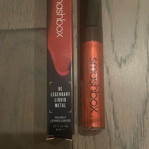 NWT smashbox be legendary metallic liquid lip